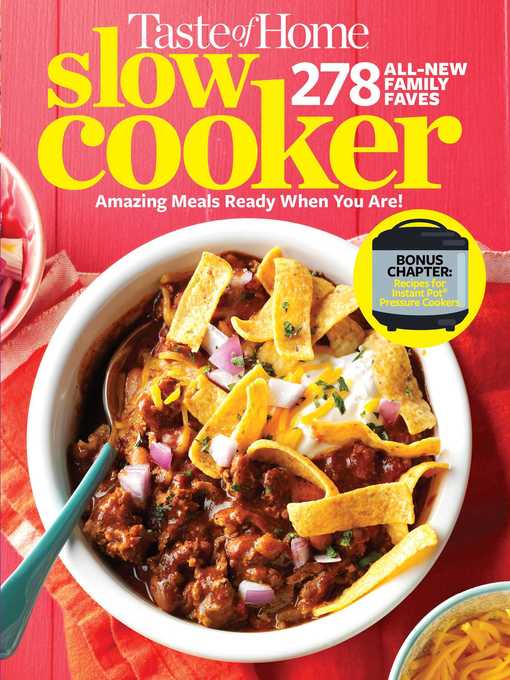 Title details for Taste of Home Slow Cooker 3E by Taste of Home - Wait list